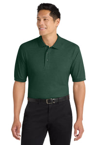 Port Authority Tall Silk Touch Polo - Dark Green