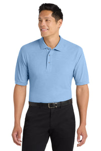 Port Authority Tall Silk Touch Polo - Light Blue