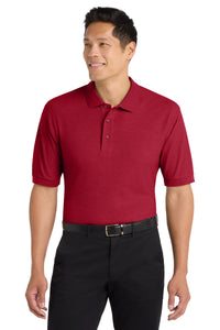Port Authority Tall Silk Touch Polo - Red