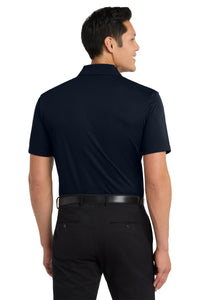Port Authority Tall Tech Pique Polo - Dark Navy Back