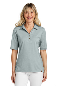 TravisMathew Women's Sunsetters Polo TM1LD004 - Balsam Green Heather
