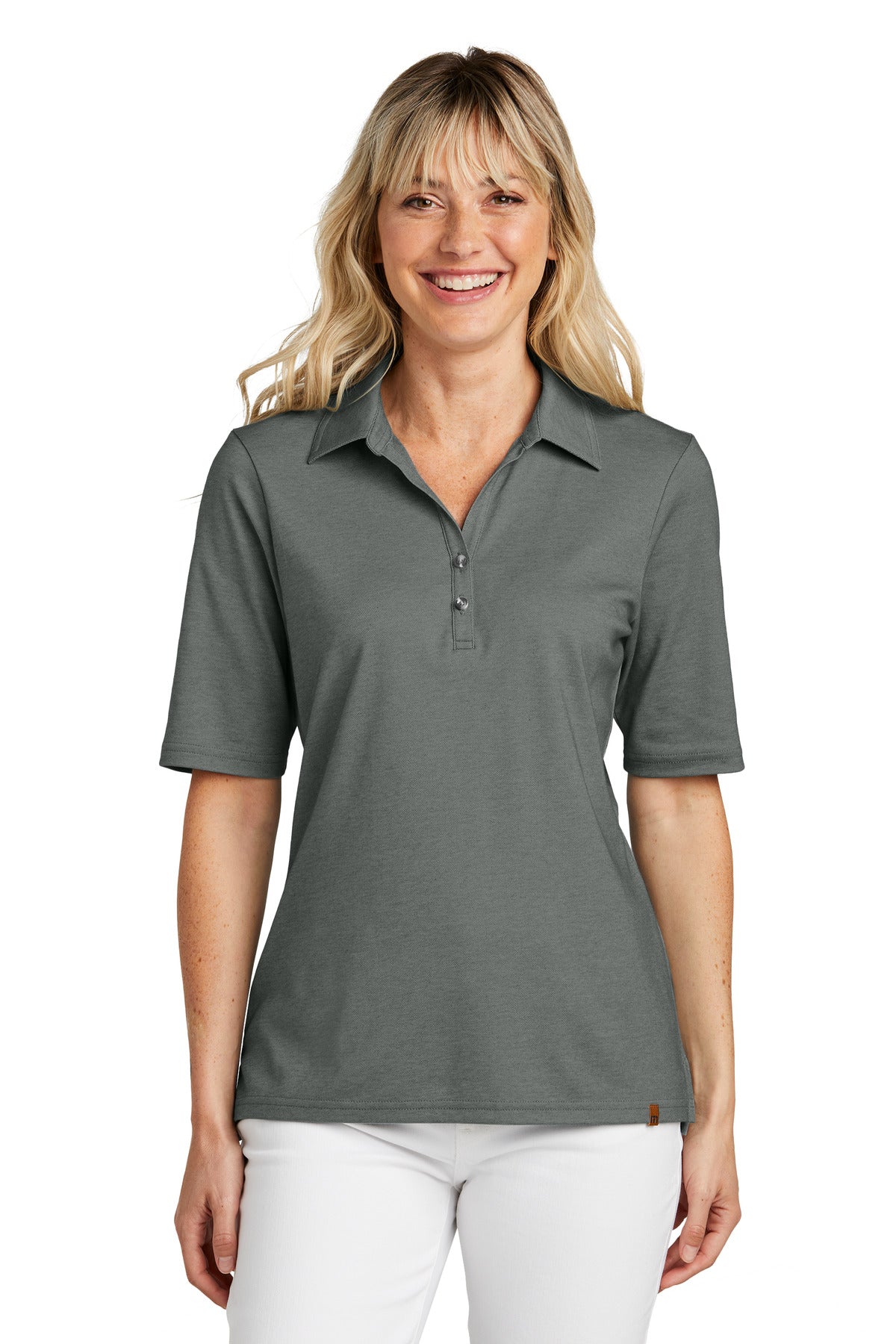 TravisMathew Women's Sunsetters Polo TM1LD004 - Black Heather