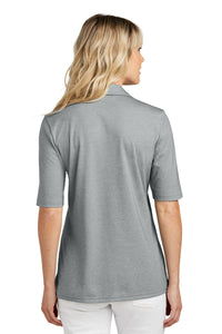 TravisMathew Women's Sunsetters Polo TM1LD004 - Grey Heather Back
