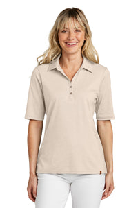 TravisMathew Women's Sunsetters Polo TM1LD004 - Natural Heather