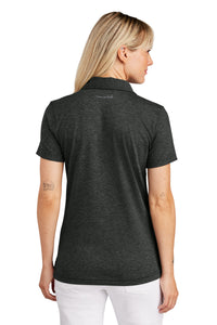 TravisMathew Women's Sunnyvale Polo TM1LD005 - Black Heather Back