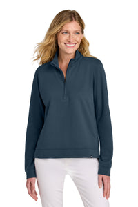 TravisMathew Women's Coveside 1/2-Zip TM1LD007 - Blue Nights
