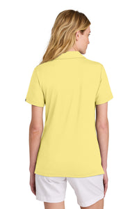 TravisMathew Women's Glenview Solid Polo TM1LF071 - Pale Yellow Back
