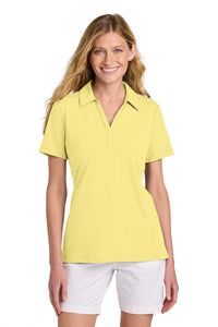 TravisMathew Women's Glenview Solid Polo TM1LF071 - Pale Yellow