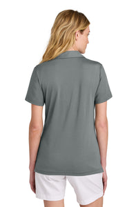 TravisMathew Women's Glenview Solid Polo TM1LF071 - Quiet Shade Grey Back