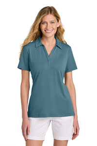 TravisMathew Women's Glenview Solid Polo TM1LF071 - Stellar Blue
