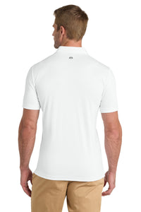 TravisMathew Coto Performance Polo - White Back