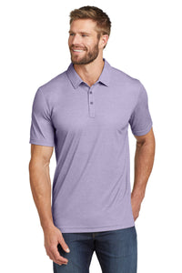TravisMathew Oceanside Heather Polo - Purple Sage Heather