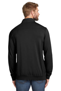 TravisMathew Newport 1/4-Zip Fleece - Black Back