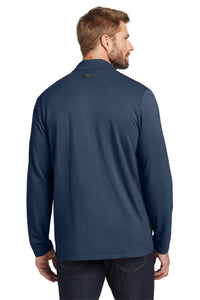 TravisMathew Newport Full-Zip Fleece - Blue Nights Back