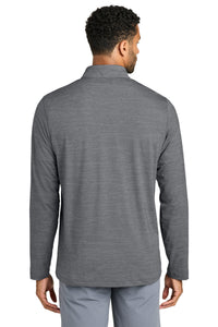 TravisMathew Crestview 1/4-Zip TM1MW452 - Grey Heather Back