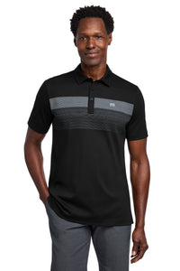 TravisMathew Coastal Chest Stripe Polo TM1MY402 - Black