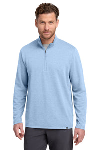 TravisMathew Coveside 1/4-Zip TM1MZ339 - Light Blue Heather