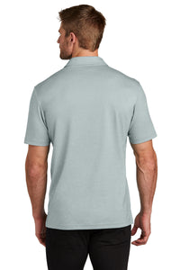 TravisMathew Sunsetters Pocket Polo TM1MZ344 - Balsam Green Heather Back