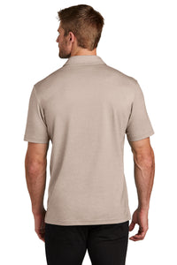 TravisMathew Sunsetters Pocket Polo TM1MZ344 - Portabella Heather Back
