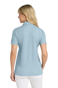 TravisMathew Women's Oceanside Heather Polo TM1WW002 - Allure Heather Back