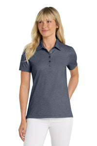 TravisMathew Women's Oceanside Heather Polo TM1WW002 - Blue Nights Heather