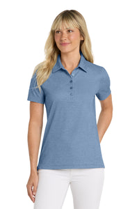 TravisMathew Women's Oceanside Heather Polo TM1WW002 - Classic Blue Heather