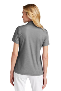 TravisMathew Women's Oceanside Heather Polo TM1WW002 - Quiet Shade Grey Heather Back
