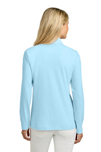 TravisMathew Women's Crestview 1/4-Zip TM1WW003 - Dream Blue Back