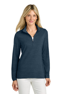 TravisMathew Women's Crestview 1/4-Zip TM1WW003 - Vintage Indigo Heather