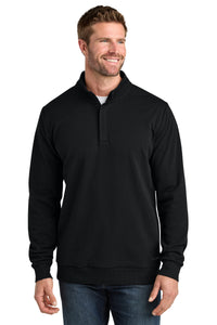 TravisMathew Ocean Villa 1/4-Zip TMA41421 - Black