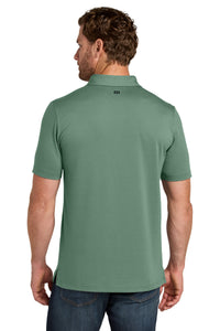 TravisMathew Glenview Solid Polo TMA41461 - Laurel Green Back