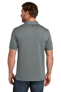TravisMathew Glenview Solid Polo TMA41461 - Quiet Shade Grey Back