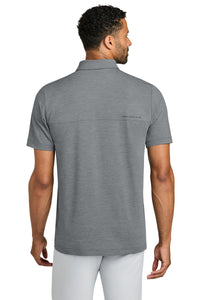 TravisMathew Onward Polo TMA42773 - Quiet Shade Grey Heather Back