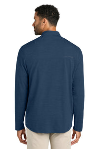 TravisMathew Onward 1/4-Zip TMA42775 - Navy Heather Back