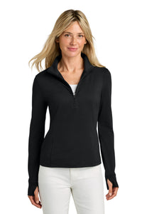 TravisMathew Women's Onward 1/2-Zip TMA42778 - Black