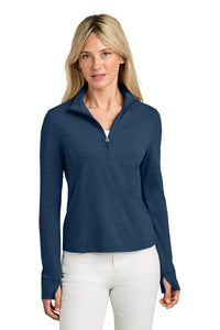 TravisMathew Women's Onward 1/2-Zip TMA42778 - Navy Heather