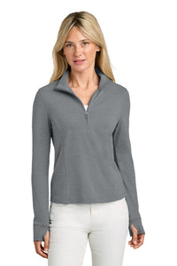 TravisMathew Women's Onward 1/2-Zip TMA42778 - Quiet Shade Grey Heather