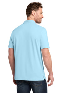 TravisMathew Crestview Polo TMA46371 - Dream Blue Back