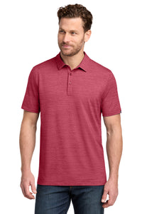 TravisMathew Crestview Polo TMA46371 - Scooter Red Heather