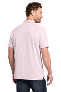 TravisMathew Crestview Polo TMA46371 - Stone Pink Back