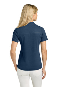 TravisMathew Women's Onward Polo TMA46416 - Navy Heather Back
