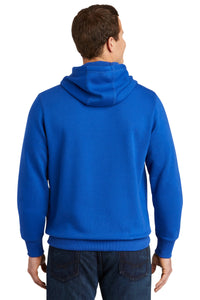 Sport-Tek Tall Pullover Hooded Sweatshirt - True Royal Back