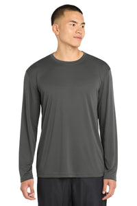 Sport-Tek Tall Long Sleeve PosiCharge Competitor Tee - Iron Grey