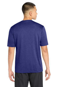 Sport-Tek Tall Heather Contender Tee - Cobalt Heather Back