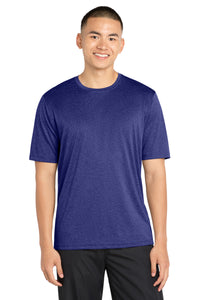 Sport-Tek Tall Heather Contender Tee - Cobalt Heather