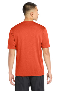 Sport-Tek Tall Heather Contender Tee - Deep Orange Heather Back