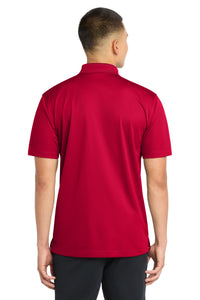 Sport-Tek Tall Micropique Sport-Wick Polo - Deep Red Back
