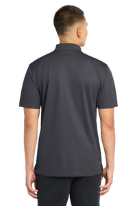 Sport-Tek Tall Micropique Sport-Wick Polo - Iron Grey Back