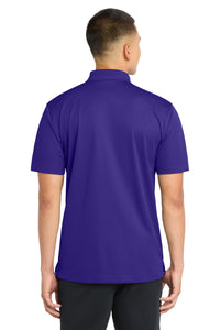 Sport-Tek Tall Micropique Sport-Wick Polo - Purple Back