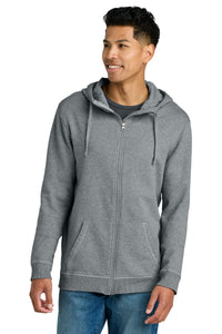LIMITED EDITION tentree Organic Cotton Fleece Full-Zip Hoodie TTCM4367 - Grey Heather